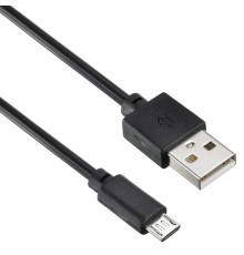Кабель Digma MICROUSB-2M-BLK USB (m)-micro (m) 2м черный