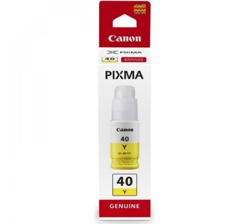 Чернила Canon GI-40 Yellow 3402C001