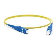 Патч-корд волоконно-оптический (шнур) Hyperline FC-S2-9-SC/UR-SC/UR-H-0.5M-LSZH-YL