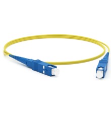 Патч-корд волоконно-оптический (шнур) Hyperline FC-S2-9-SC/UR-SC/UR-H-0.5M-LSZH-YL