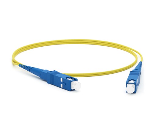 Патч-корд волоконно-оптический (шнур) Hyperline FC-S2-9-SC/UR-SC/UR-H-0.5M-LSZH-YL