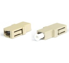 Оптический проходной адаптер LC-LC MM simplex Hyperline FA-P00Z-LC/LC-N/WH-BG