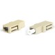 Оптический проходной адаптер LC-LC MM simplex Hyperline FA-P00Z-LC/LC-N/WH-BG