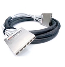 Претерминированная медная кабельная сборка Hyperline PPTR-CT-CSS/C6AS-D-CSS/C6AS-LSZH-7M-GY