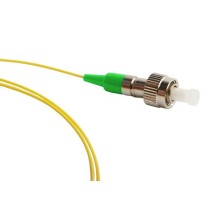 Пигтейл волоконно-оптический SM 9/125 (OS2) FC/APC 1 м LSZH Hyperline FPT-B9-9-FC/AR-1M-LSZH-YL