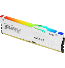 Оперативная память 32Gb DDR5 5600MHz Kingston Fury Beast White RGB KF556C36BWEA-32