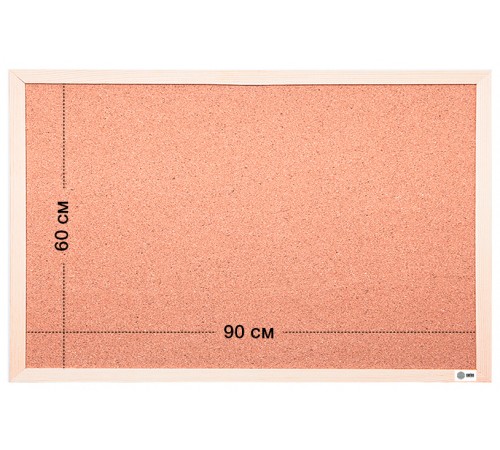 Доска пробковая Cactus CS-CWBD-60X90