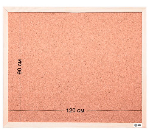 Доска пробковая Cactus CS-CWBD-90X120