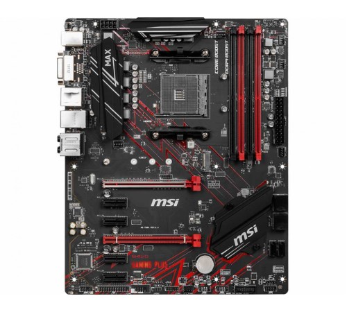 Материнская плата MSI B450 GAMING PLUS MAX