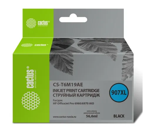Картридж струйный Cactus CS-T6M19AE