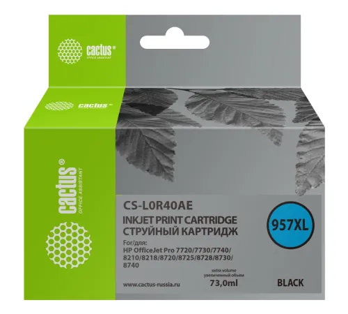 Картридж струйный Cactus CS-L0R40AE