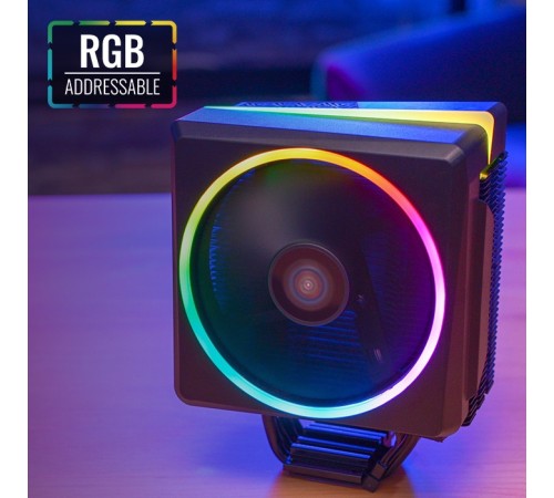 Устройство охлаждения(кулер) AeroCool Cylon 4 ARGB PWM 4P