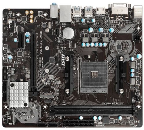Материнская плата MSI B450M-A PRO MAX