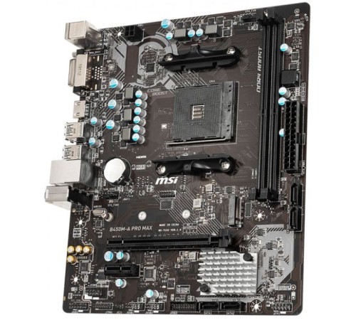 Материнская плата MSI B450M-A PRO MAX
