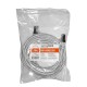 Патч-корд FTP4 cat.5е 5.0м BC LSZH серый литой коннектор Netko Optima N.BC.FTP.5e-5.0m-2-lszh (68887)