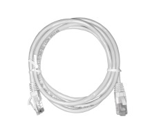 Патч-корд UTP4 cat 5e 1,5м ВС LSZH белый литой коннектор Netko Optima N.BC.UTP.5e-1.5m-0-lszh (67608)