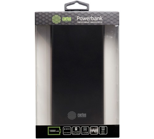 Мобильный аккумулятор Cactus CS-PBFSJT-10000