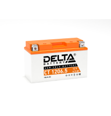 Стартерный аккумулятор Delta Battery CT 1206.5 3401010030007