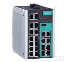 Промышленный коммутатор MOXA EDS-518E-4GTXSFP