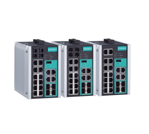 Промышленный коммутатор MOXA EDS-518E-4GTXSFP-T