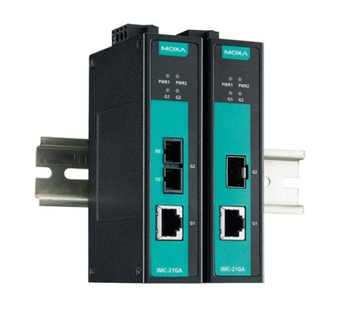 Конвертер MOXA IMC-21GA-LX-SC