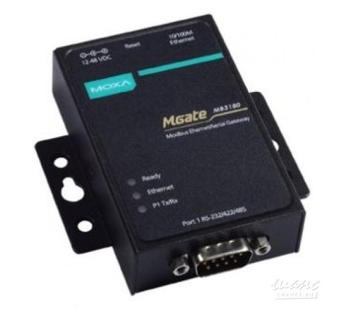 Преобразователь MOXA MGate MB3180