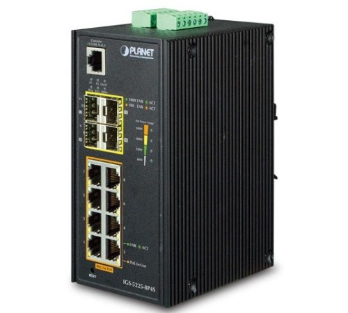 Коммутатор Planet IGS-5225-8P4S