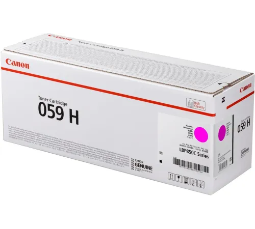 Тонер Canon 059 H M пурпурный для LBP 852Cx 3625C001