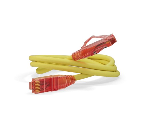 Патч-корд Hyperline PC-LPM-UTP-RJ45-RJ45-C5e-15M-LSZH-YL