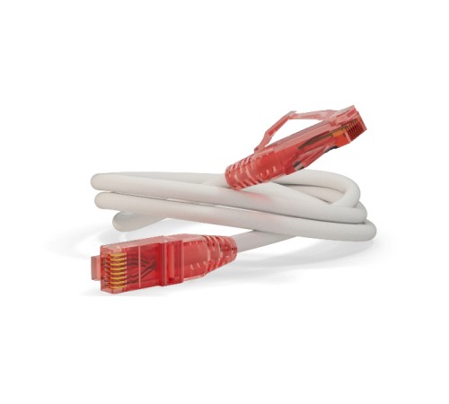 Патч-корд Hyperline PC-LPM-UTP-RJ45-RJ45-C5e-10M-LSZH-WH