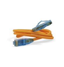 Патч-корд Hyperline PC-LPM-UTP-RJ45-RJ45-C6-0.3M-LSZH-OR