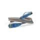 Патч-корд Hyperline PC-LPM-UTP-RJ45-RJ45-C6-0.3M-LSZH-GY