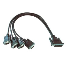 Кабель MOXA CBL-M44M9x4-50