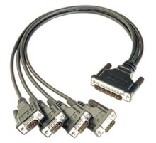 Кабель MOXA CBL-M37M25x4-30