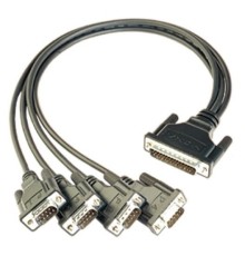 Кабель MOXA CBL-M37M25x4-30