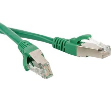 Патч-корд Hyperline PC-LPM-SFTP-RJ45-RJ45-C5e-1M-LSZH-GN