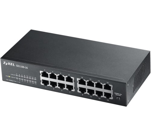 Коммутатор Zyxel GS1100-16 v3 (GS1100-16-EU0103F)