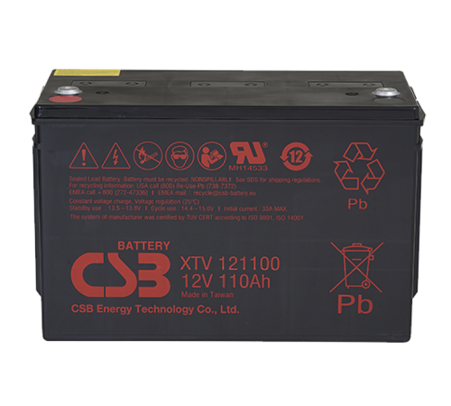 Аккумулятор CSB 12V 100Ah (XTV121000)