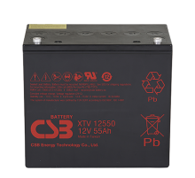 Аккумулятор CSB 12V 55Ah (XTV12550)
