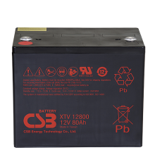 Аккумулятор CSB 12V 80Ah (XTV12800)