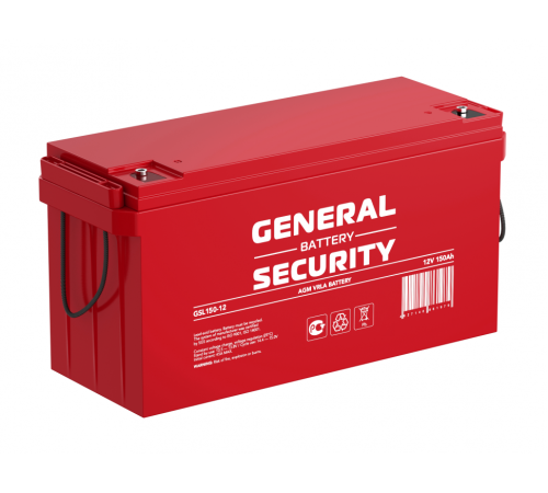 Аккумулятор General Security 12V 150Ah (GSL150-12)