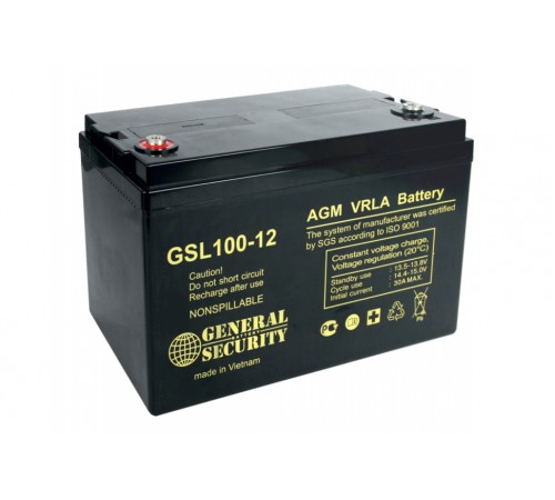 Аккумулятор General Security 12V 100Ah (GSL100-12)