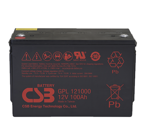 Аккумулятор CSB 12V 100Ah (GPL121000)