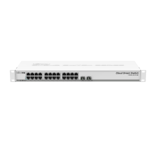 Коммутатор MikroTik CSS326-24G-2S+RM