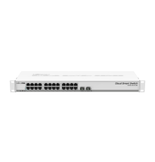 Коммутатор MikroTik CSS326-24G-2S+RM