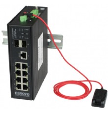 Коммутатор Osnovo SW-80802/I(PORT 90W, 300W)