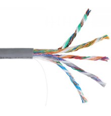 Кабель NETLAN EC-UU025-5-PVC-GY-3