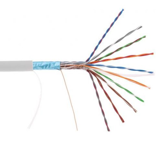 Кабель NETLAN EC-UF010-5-PVC-GY-3