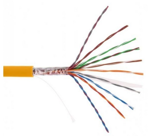 Кабель NETLAN EC-UU010-5-LSZH-OR-3