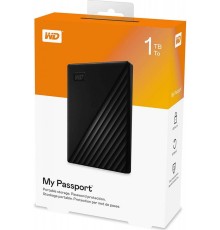 Жесткий диск Western Digital Original USB 3.0 1Tb (WDBYVG0010BBK-WESN)